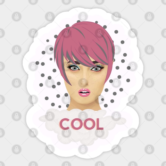 Be cool Sticker by all days is our day